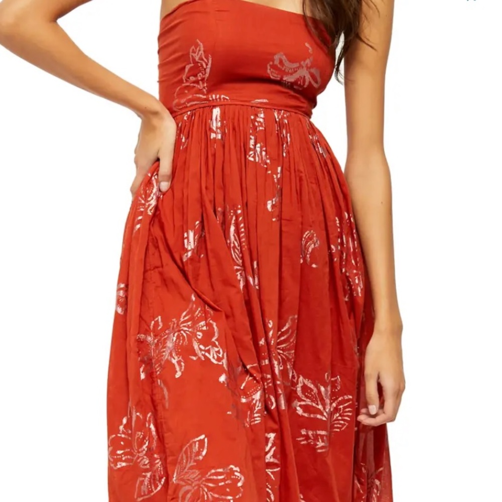 Free People Baja Babe Midi Dress